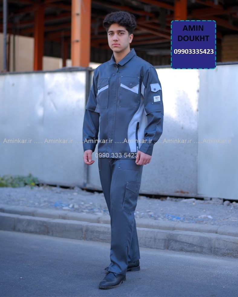 ست کاپشن و شلوار کار مهندسی مدل سپهر